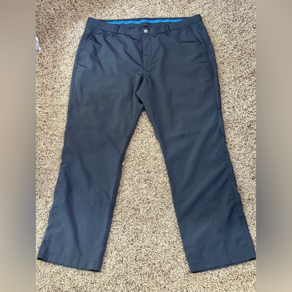 Bonobos Performance Golf Dark Gray Classic Straight-Leg | Size 38x30